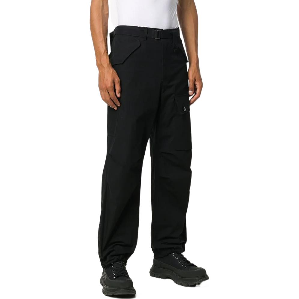 Purchase サカイ FW20 サイドポケット ドローストリング カジュアルパンツ ブラック 20-02326M