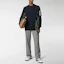 Lookbook Sacai FW21 Blue Crewneck Side Panel Pullover Sweatshirt SCM-032LU212