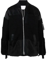 Sacai FW21 Logo Solid Color Long Sleeve Jacket Black 02635M-001 Sacai FW21 Logo Solid Color Long Sleeve Jacket Black 02635M-001