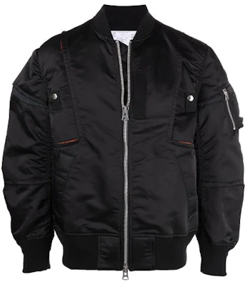 Sacai 2021秋冬双面飞行员夹克 黑色 02581M-001 Buy Sacai 2021秋冬双面飞行员夹克 黑色 02581M-001