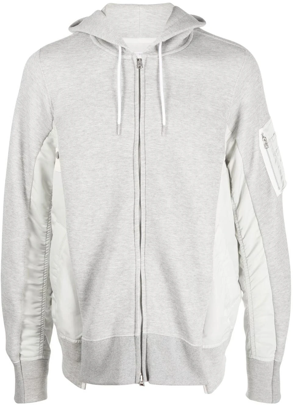 sacai-fw-22-grey-colorblock-zip-up-hoodie-scm-045