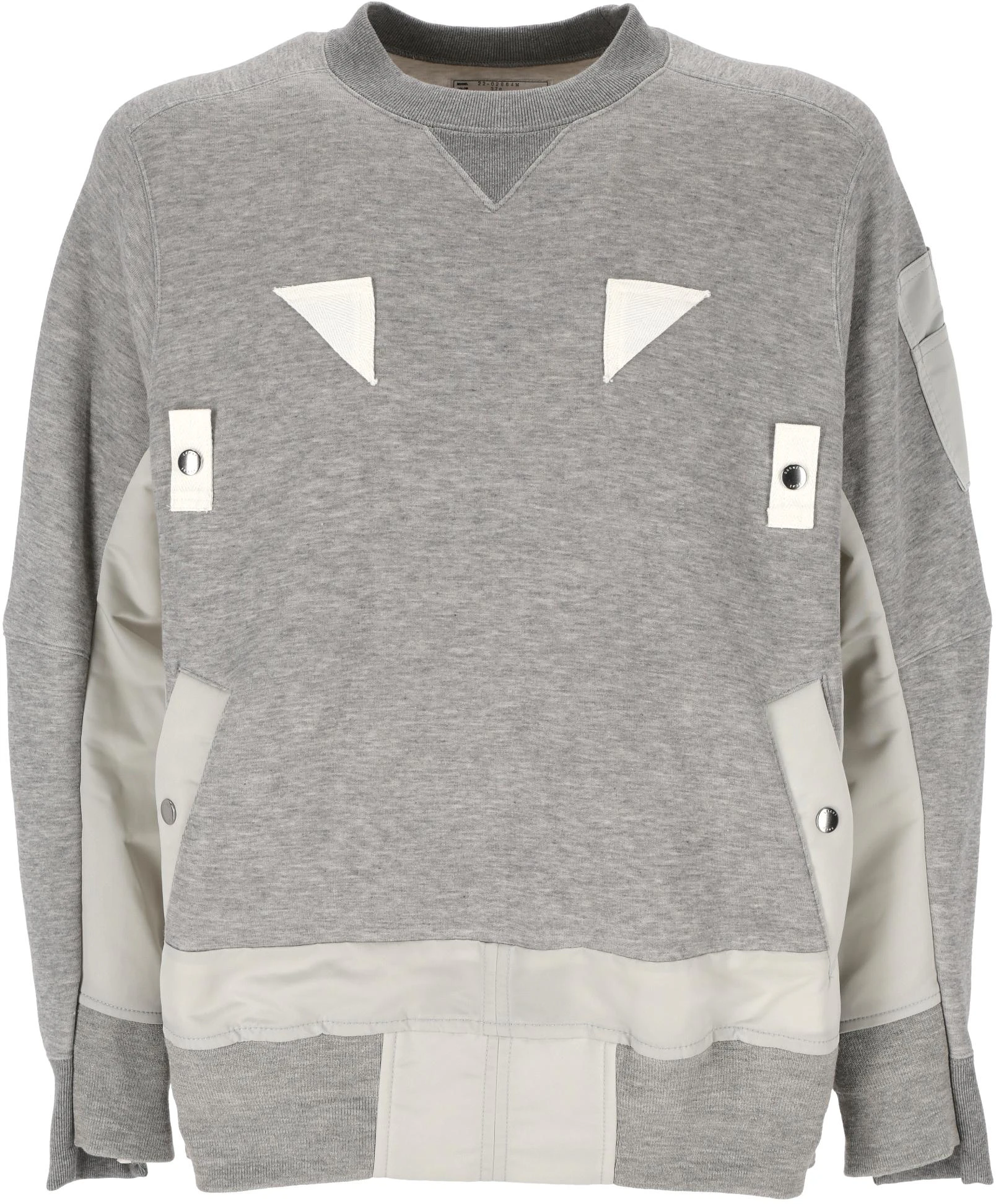 sacai-fw-22-spliced-crewneck-sweatshirt-grey-02864-m376