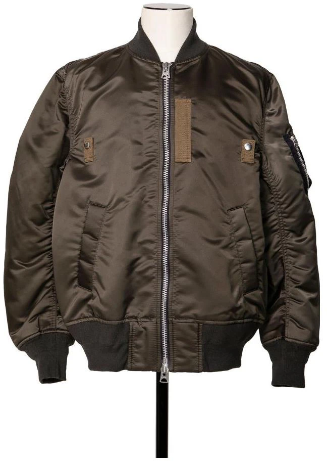 sacai-fw-23-color-block-trim-zip-up-jacket-brown-scm-051-531