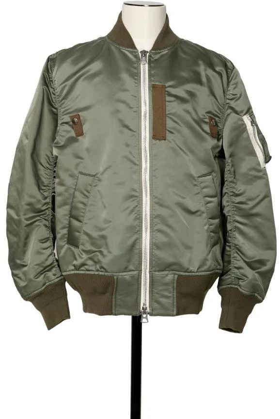 sacai-fw-23-colorblock-trim-zip-up-jacket-green-scm-051-501