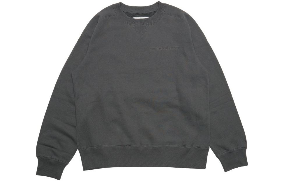 Sacai FW23 Letter Graphic Crewneck Sweatshirt Unisex - Grey 23-0650S-GRAY