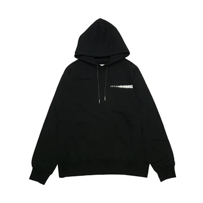 Sacai FW23 Letter Pattern Hoodie Unisex Black 23-0575S-BLACK