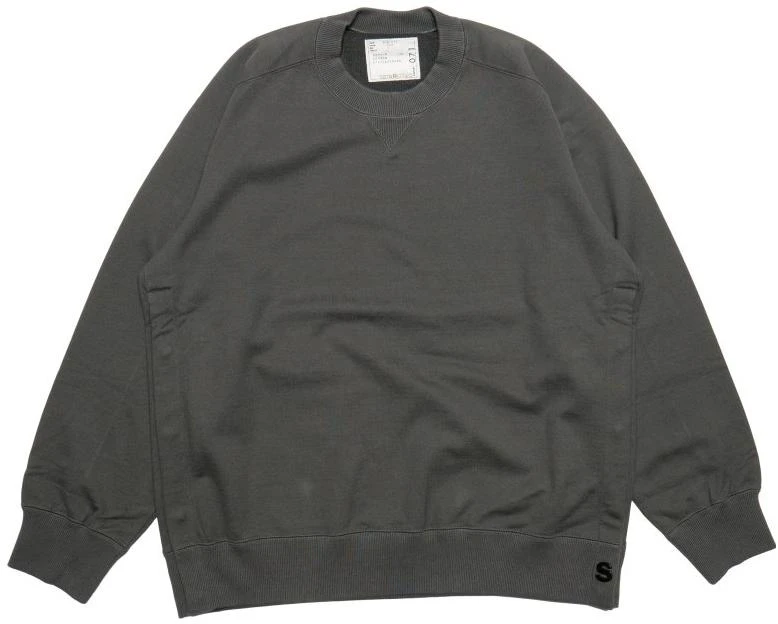 sacai-fw-23-solid-grey-crewneck-pullover-sweatshirt-scm-071-gy