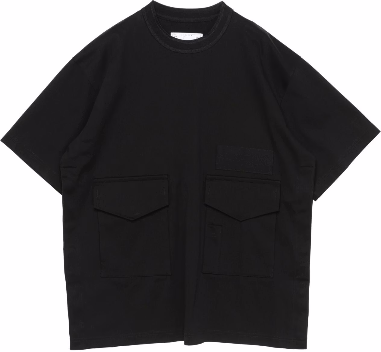sacai-fw-24-oversized-cotton-crewneck-short-sleeve-t-shirt-black-tee-24-03470-m-001