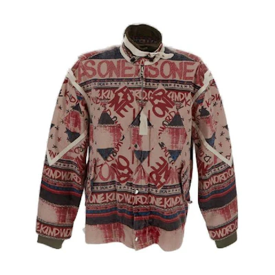 Sacai Multicolor All-Over Print Zip-Up Jacket Men’s 02970M789