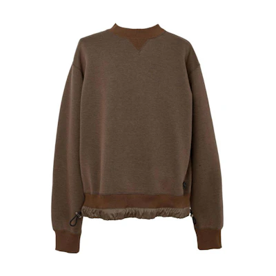 Sacai Multicolor Crewneck Pullover Sweatshirt Brown SC-M068642