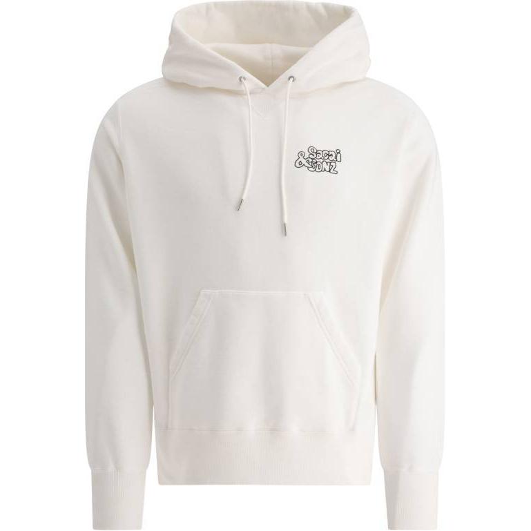 Sacai Oversized Pullover Hoodie White 24-0815S-101