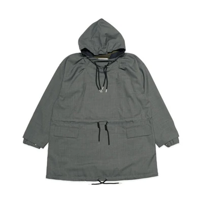 Sacai Plain Oversized Hoodie Grey 22-02804GY