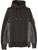 Sacai Solid Pullover Sweatshirt Grey SC-M057339 Sacai Solid Pullover Sweatshirt Grey SC-M057339