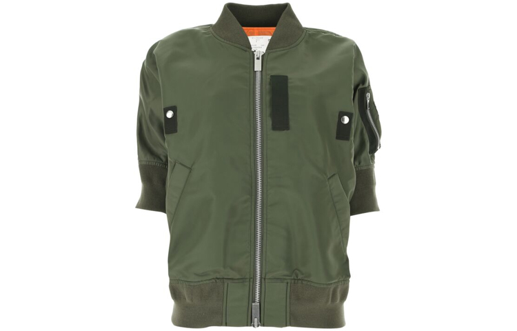 Sacai SS21 Casual Nylon Jacket Military Green 2105403-501