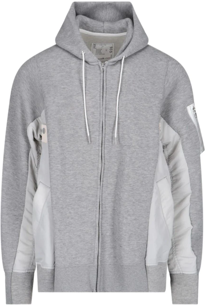 sacai-ss-23-gray-pullover-hoodie-jacket-solid-color-long-sleeve-zip-up-scm-056000-381