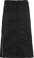 Sacai SS23 Solid Color Pleated Mid-Length Skirt with Side Zipper Black. SCW073-001 Sacai SS23 Solid Color Pleated Mid-Length Skirt with Side Zipper Black. SCW073-001