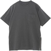 Sacai SS24 Crewneck Pocket Oversized T-Shirt Grey Short Sleeve Top SCM-225-326 Sacai SS24 Crewneck Pocket Oversized T-Shirt Grey Short Sleeve Top SCM-225-326