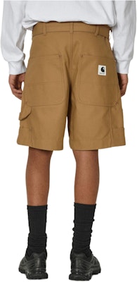 サカイ SS24 ベージュ 編み込みベルト メンズ カジュアルショーツ ジッパークロージャー 24-03392M-651 Lookbook サカイ SS24 ベージュ 編み込みベルト メンズ カジュアルショーツ ジッパークロージャー 24-03392M-651