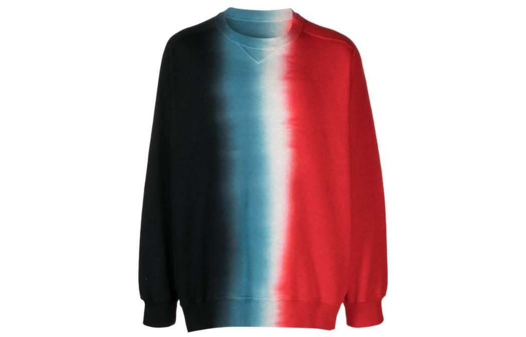 Sacai Tie-Dye Crewneck Pullover Sweatshirt Multicolor 2303176M017