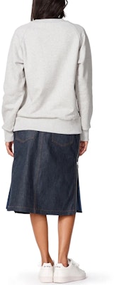 サカイ x A.P.C SS21 ロゴプリント クルーネック スウェットシャツ 男女兼用 コラボレーション M27656 3