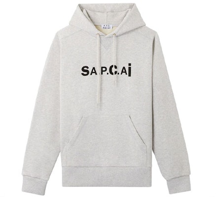 Sacai x A.P.C SS21 ユニセックス パーカー 長袖 カジュアル スウェットシャツ. m27655 Details for Sacai x A.P.C SS21 ユニセックス パーカー 長袖 カジュアル スウェットシャツ. m27655