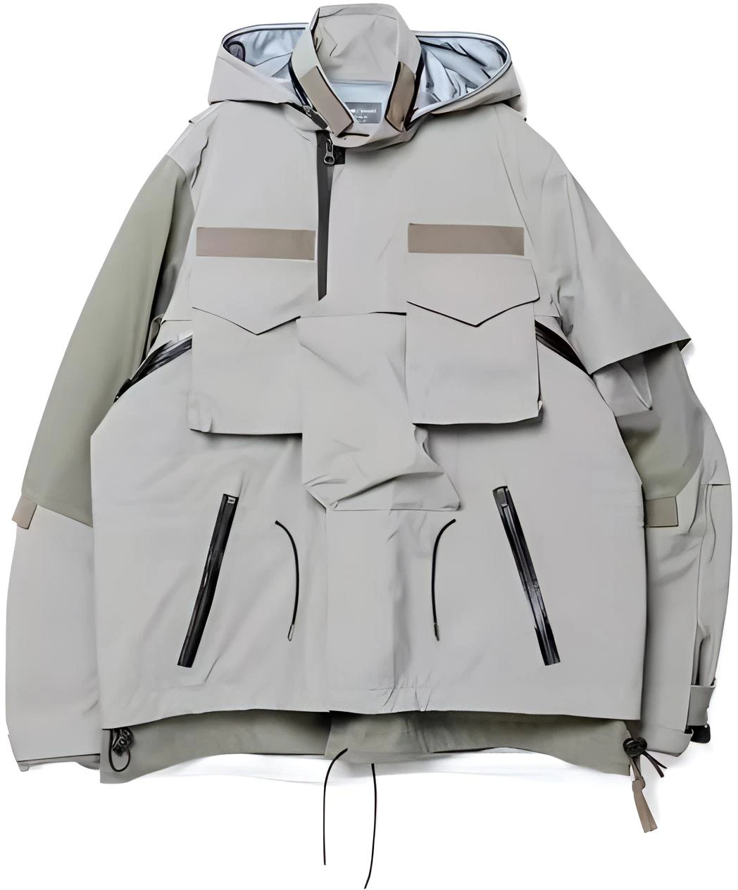 sacai-x-acronym-fw-22-colorblock-hoodie-jacket-khaki-green-mens-sac-j2761
