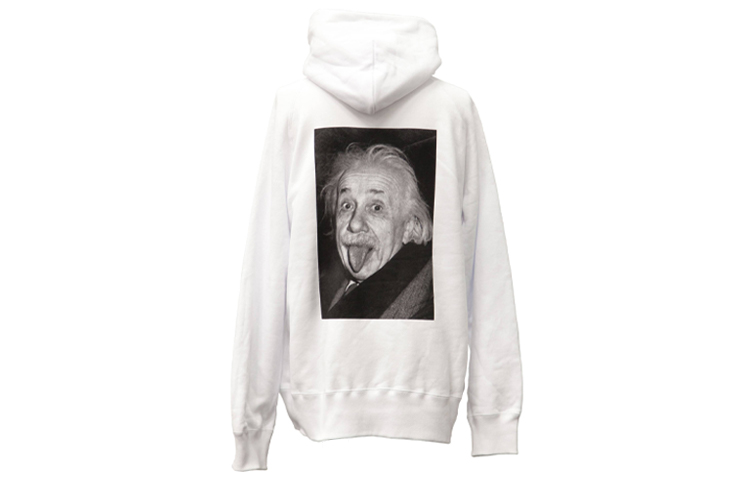 Lookbook Sacai x Albert Einstein Graphic Hoodie Unisex Long Sleeve Pullover 20-0114S