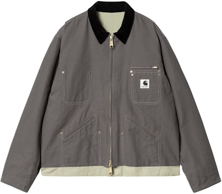 サカイ x カーハート WIP デトロイトジャケット SS24 グレー コラボレーション I034101-2KT-XX Buy サカイ x カーハート WIP デトロイトジャケット SS24 グレー コラボレーション I034101-2KT-XX