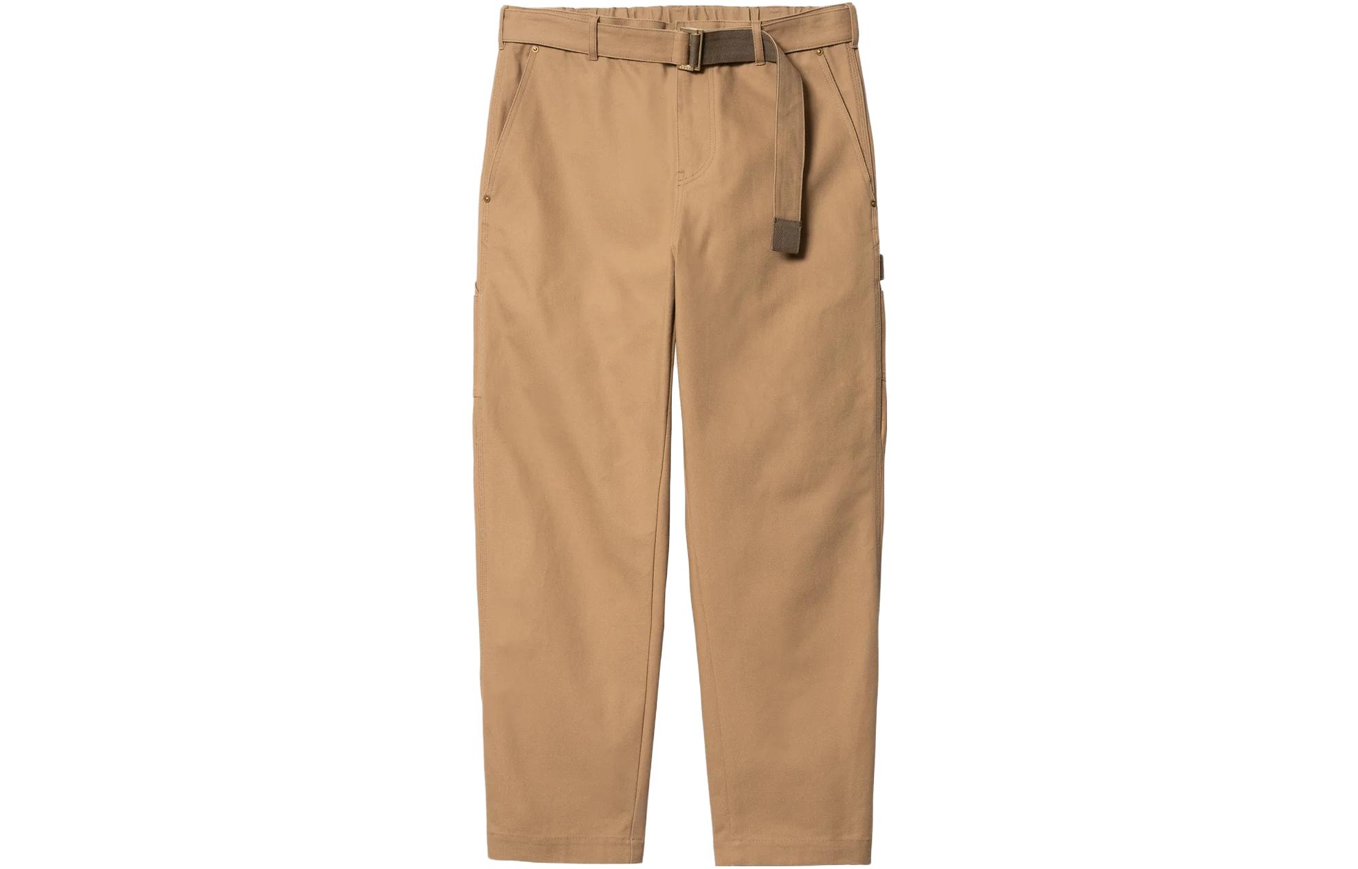 Sacai x Carhartt WIP FW23 Brown Straight-Leg Suit Pants Unisex. 23-0555S-651