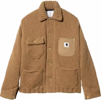 Order Sacai x Carhartt WIP FW23 綠領多口袋針織毛衣 中性卡其色。 23-03111M-651