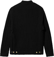 Lookbook Sacai x Carhartt WIP FW23 徽標貼布圓領毛衣 黑色 中性款 23-03112M-001