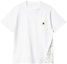 Order サカイ x カーハート WIP FW23 ロゴ スプリットヘム Tシャツ ユニセックス ホワイト. 23-0557S-101