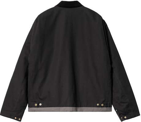 Sacai x Carhartt WIP Reversible Detroit Jacket Black Unisex SS24 Collaboration. I034101-1VR-XX Lookbook Sacai x Carhartt WIP Reversible Detroit Jacket Black Unisex SS24 Collaboration. I034101-1VR-XX