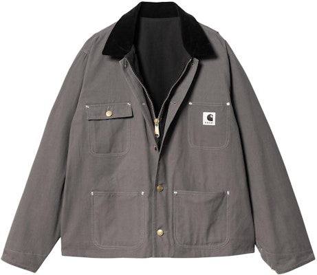 Sacai x Carhartt WIP Reversible Detroit Jacket Black Unisex SS24 Collaboration. I034101-1VR-XX Purchase Sacai x Carhartt WIP Reversible Detroit Jacket Black Unisex SS24 Collaboration. I034101-1VR-XX