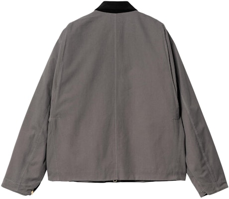 Sacai x Carhartt WIP Reversible Detroit Jacket Black Unisex SS24 Collaboration. I034101-1VR-XX Details for Sacai x Carhartt WIP Reversible Detroit Jacket Black Unisex SS24 Collaboration. I034101-1VR-XX