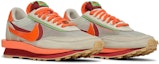 Cheap sacai x CLOT x Nike LDWaffle 'Net Orange Blaze' Lelaki/Wanita DH1347-100