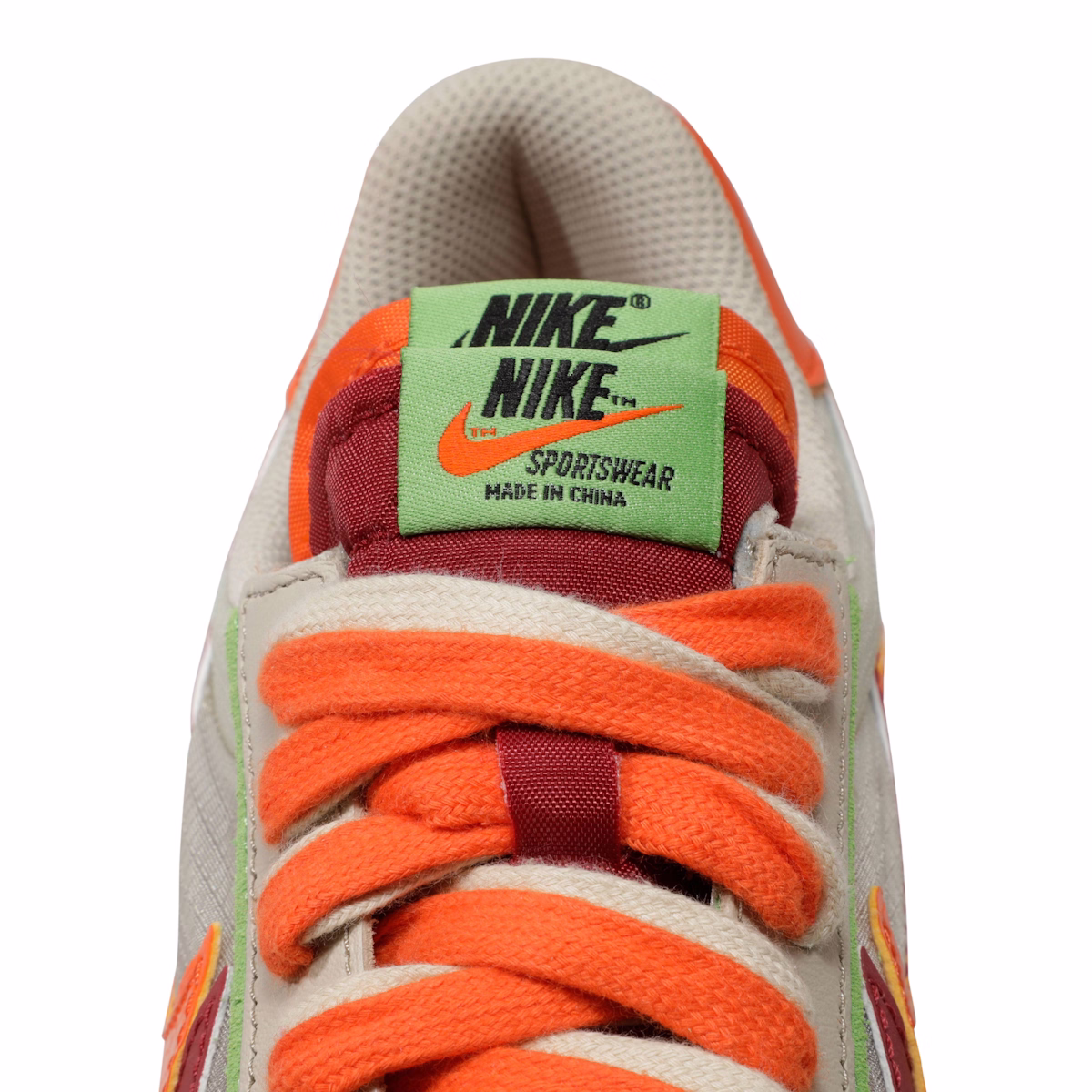 sacai x CLOT x Nike LDWaffle 'Net Orange Blaze'