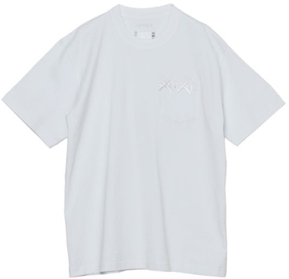 サカイ x KAWS カラフル グラフィック Tシャツ ユニセックス 21-0285S Lookbook サカイ x KAWS カラフル グラフィック Tシャツ ユニセックス 21-0285S