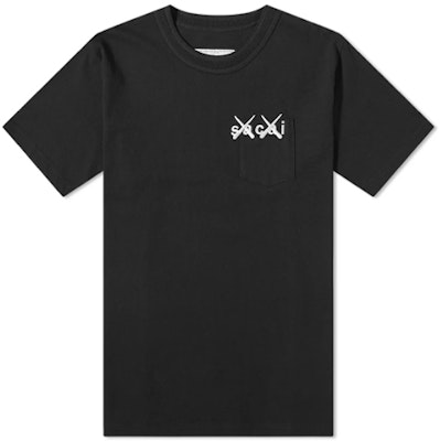 サカイ x KAWS カラフル グラフィック Tシャツ ユニセックス 21-0285S Purchase サカイ x KAWS カラフル グラフィック Tシャツ ユニセックス 21-0285S