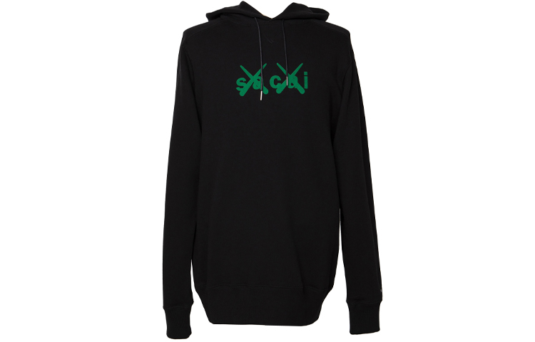 Order サカイ x KAWS パーカー アルファベットプリント ユニセックス コラボレーション 21-0286S