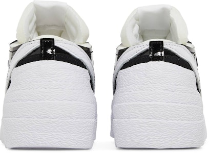 sacai x Nike Blazer Low 'Negro Patentado' DM6443-001 Details for sacai x Nike Blazer Low 'Negro Patentado' DM6443-001