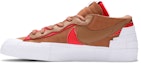 Lookbook sacai x Nike Blazer Low 'British Tan' Lelaki/Perempuan Sneakers DD1877-200
