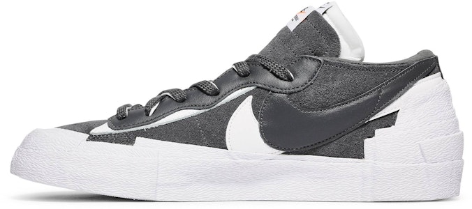 sacai x Nike Blazer Low 'Iron Grey' dalam 'Kelabu Besi'. DD1877-002 Lookbook sacai x Nike Blazer Low 'Iron Grey' dalam 'Kelabu Besi'. DD1877-002