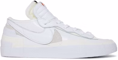 sacai x Nike Blazer Low 'White Grey' DM6443-100 sacai x Nike Blazer Low 'White Grey' DM6443-100