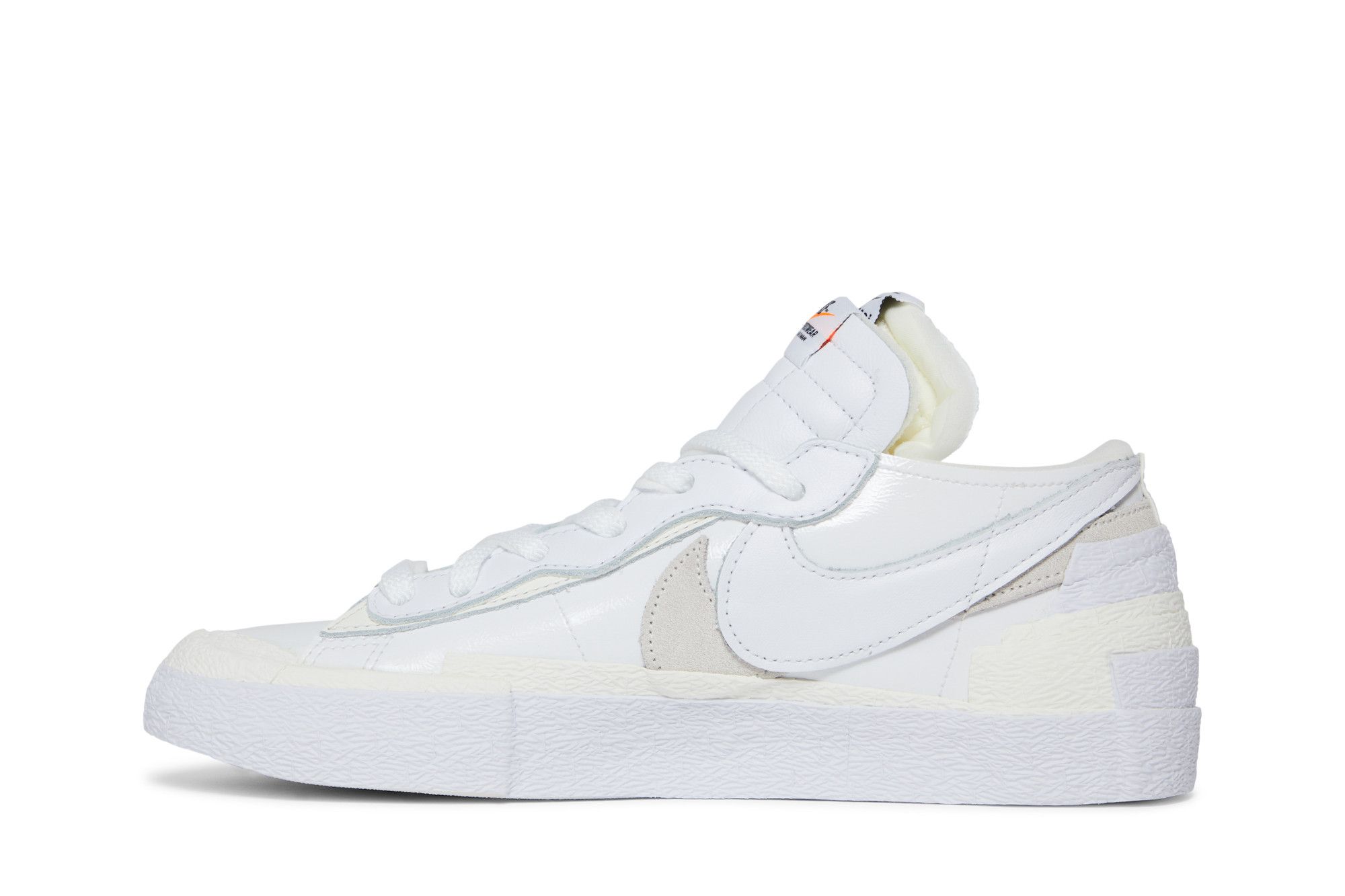 Shop sacai x Nike Blazer Low ''Weiß Grau'' DM6443-100