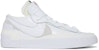 sacai x Nike Blazer Low 'Putih Kelabu' DM6443-100