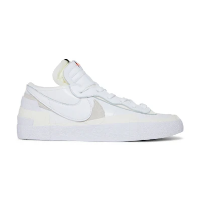 sacai Nike Blazer Low 'White Grey'