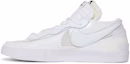 Lookbook sacai x Nike Blazer Low 'Putih Kelabu' DM6443-100