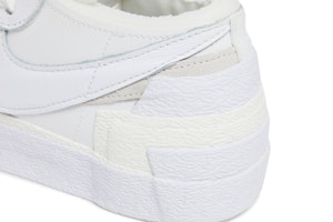 sacai × Nike Blazer Low "ホワイト/グレー" DM6443-100 1