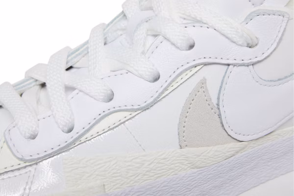 sacai x Nike Blazer Low 'White Grey' DM6443-100 2